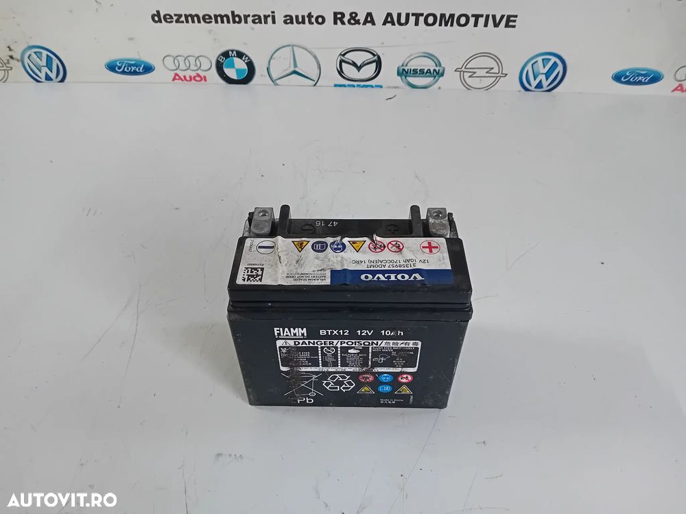 Baterie Auxiliara Volvo XC90 XC60 V90 S90 An 2016-2020 - 7