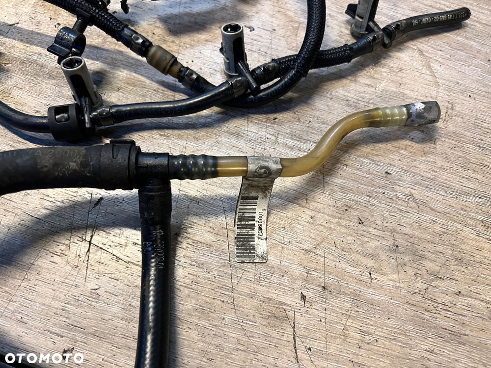 Przewody paliwowe komplet m57n2 e70 e71 3.0d - 3