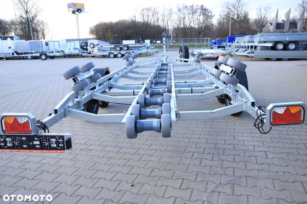 Lorries Przyczepa Podłodziowa PP35-8825 Do Łodzi Max 8,6 M DMC 3500 kg Tylne Lampy LED - 10