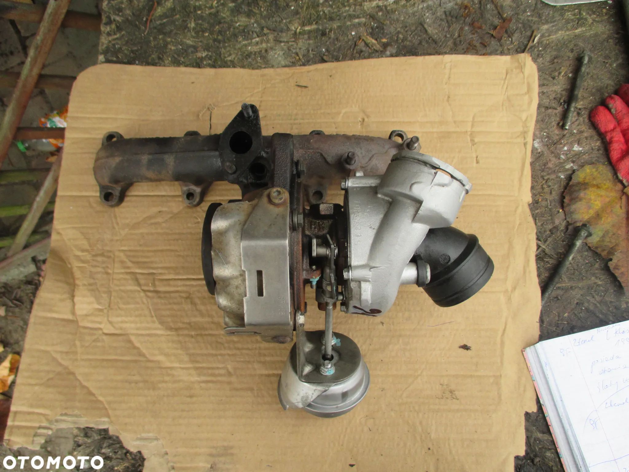 Turbosprężarkę VW Passat B6 Touran Golf Caddy  1.9TDI 03G253010 GT1646V - 1