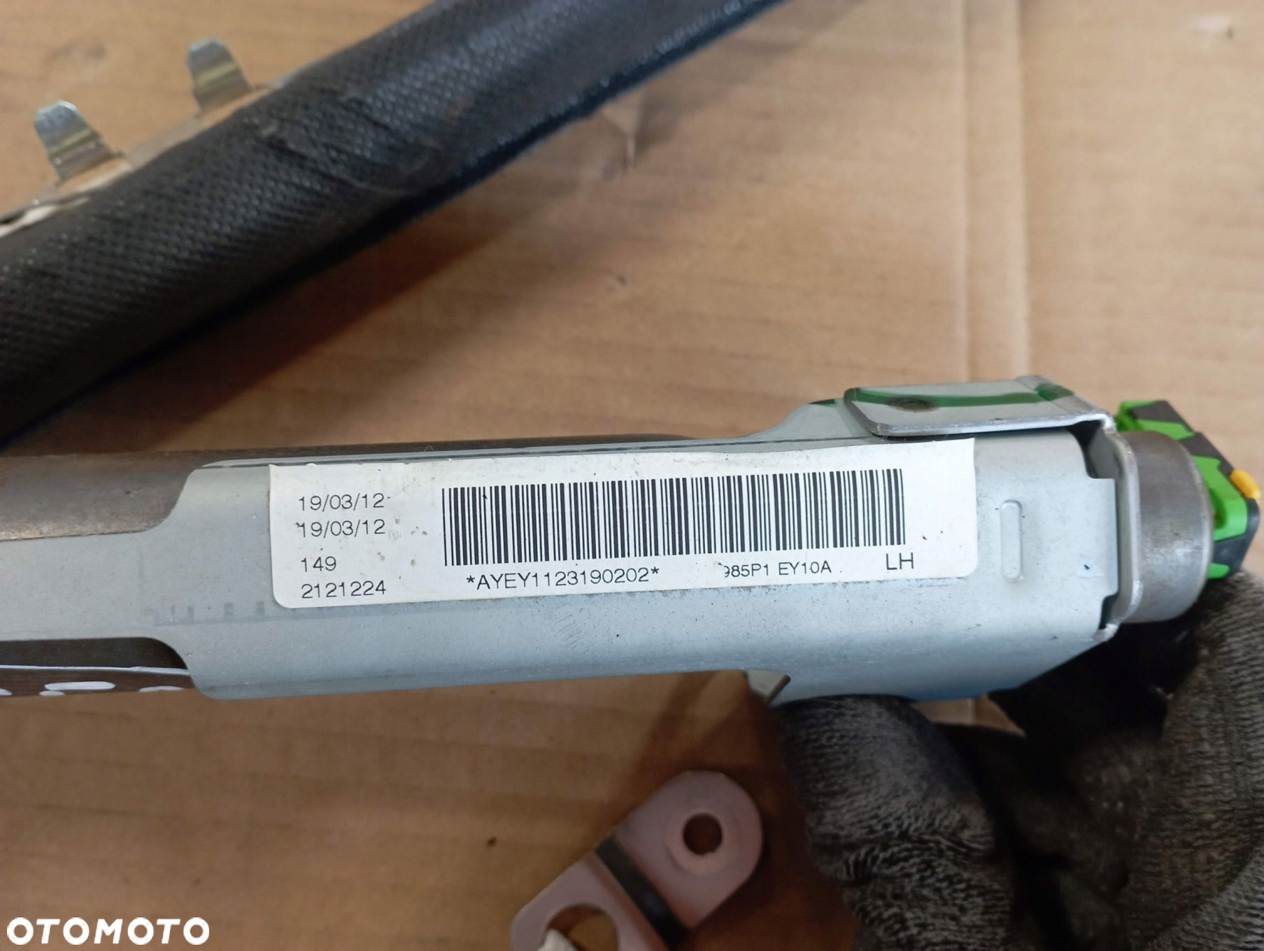 NISSAN QASHQAI J10 KURTYNA AIRBAG LEWA 985P1EY10A - 2