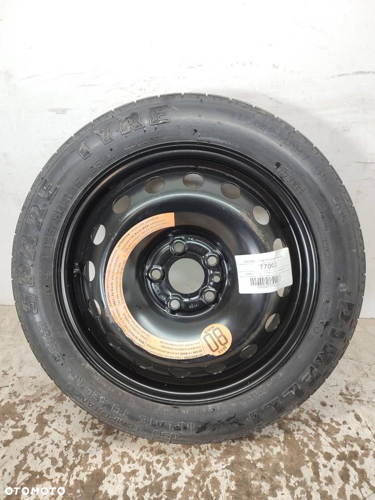 KOŁO DOJAZDOWE 15 125/80 5X98 58,1 - 200.00 PLN - - 1