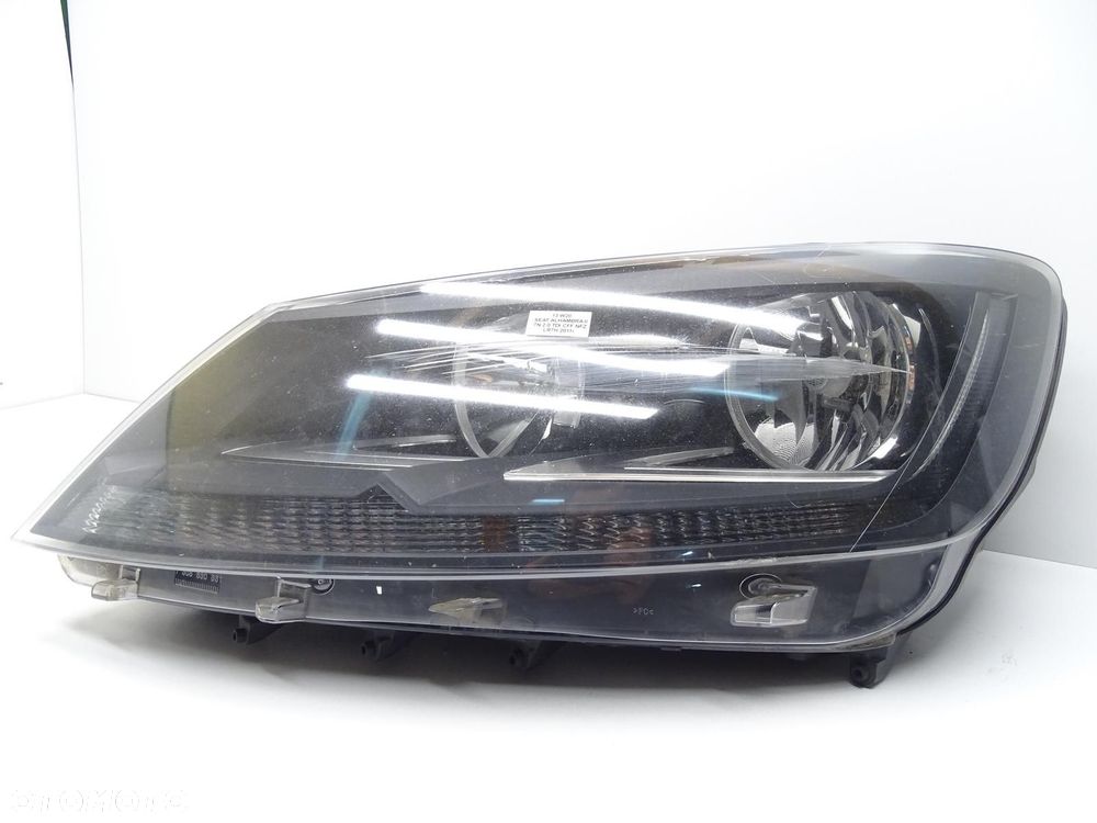 LAMPA REFLEKTOR LEWA LEWY PRZÓD PRZEDNIA 7N5941005A SEAT ALHAMBRA II 7N - 4
