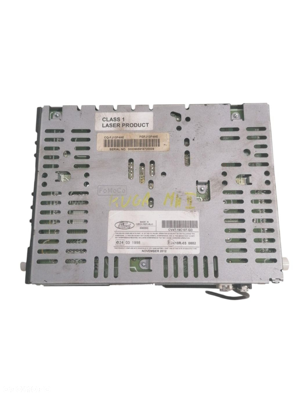 PANEL RADIO CD FORD KUGA MK2 CV4T-19C107-GD - 3