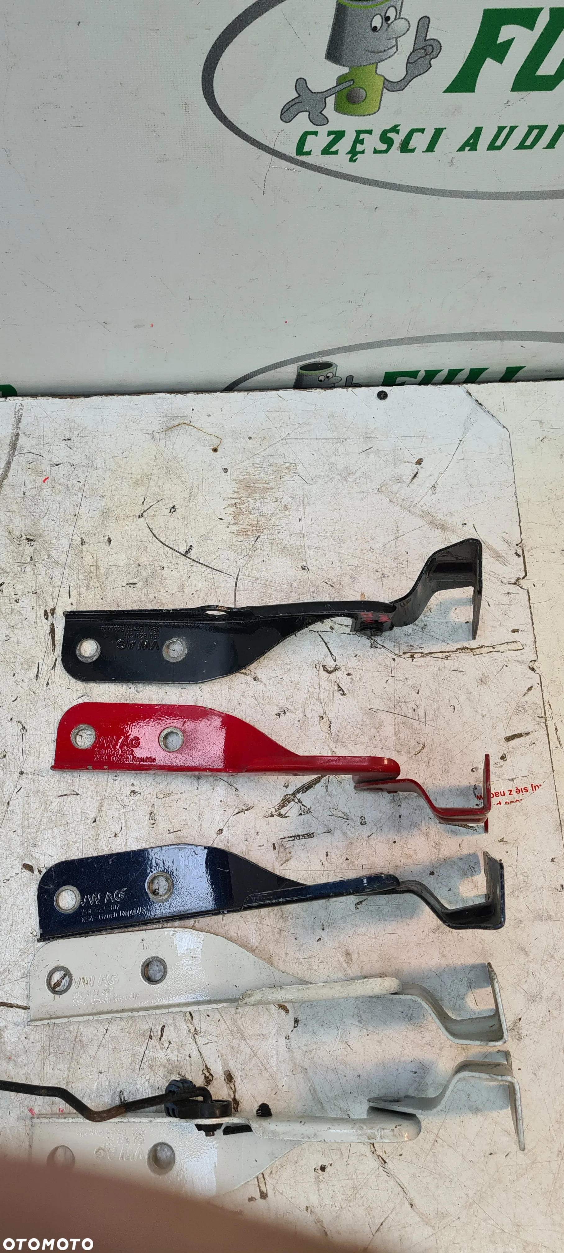 VW UP SKODA CITIGO SEAT MI ZAWIAS MASKI PRZÓD LEWY PRAWY  1S0823302 1S0823301 - 14