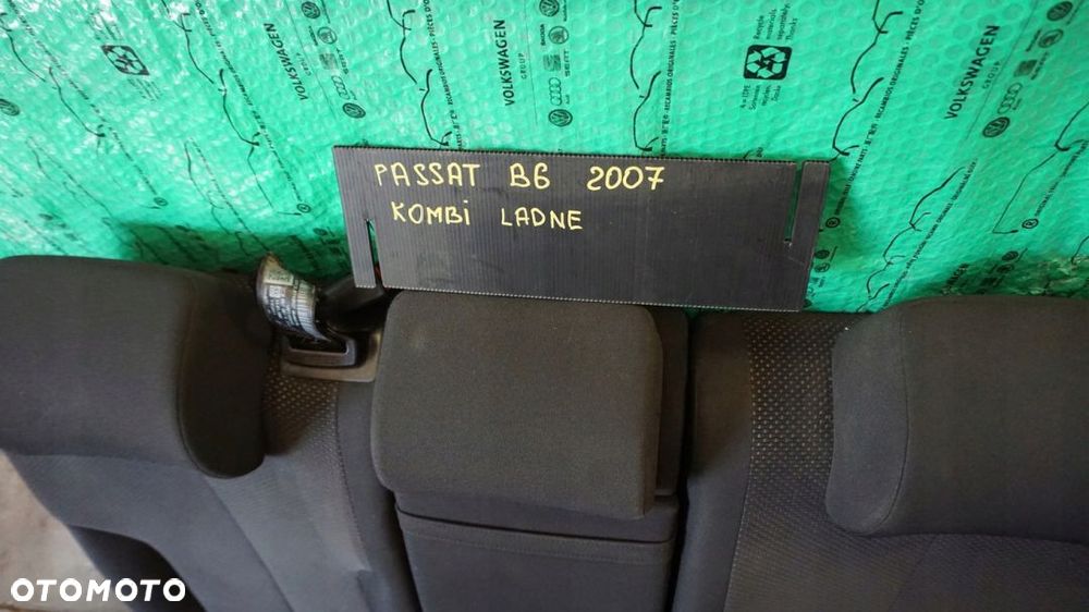 VOLKSWAGEN PASSAT B6 / FOTEL / KANAPA / KOMPLET MATERIAŁOWE (dostępne 3 komplety foteli) - 7
