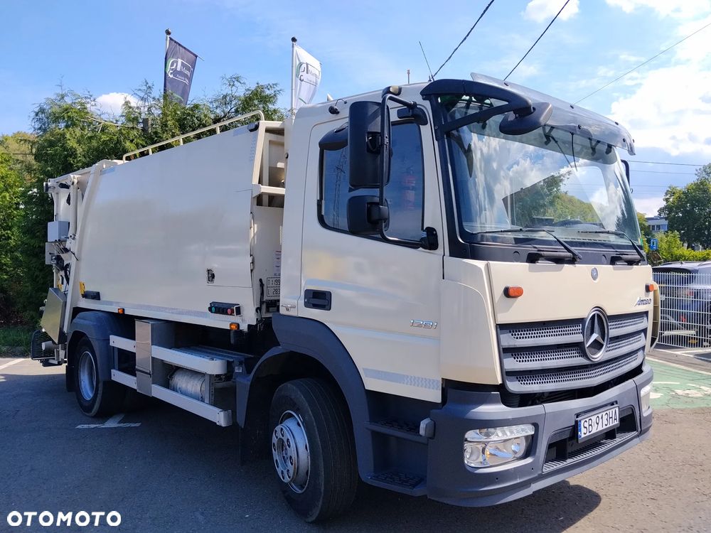 Mercedes-Benz Atego EURO VI Śmieciarka dwukomorowa, - 2