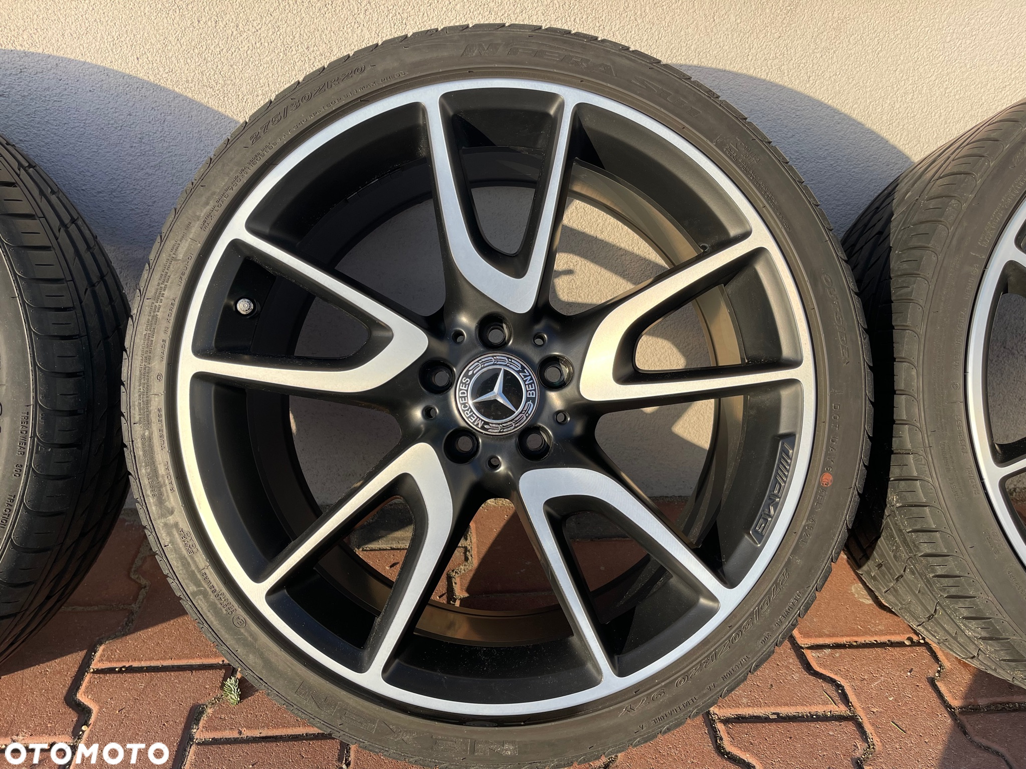 KOLA FELGI ALUMINIOWE MATOWE 20 AMG OPONY MERCEDES E W213 W238 CLS W257 ORYGINAL DEMONTAZ IDEALNE MAT 9JX20 8JX20 2134012500 2134014000 - 5