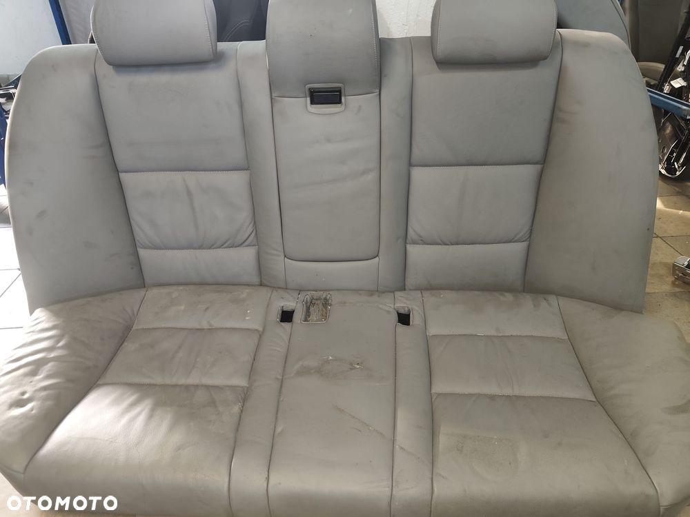 BMW 5 E60 03-07r FOTELE KANAPA SKÓRA BOCZKI EUROPA - 5
