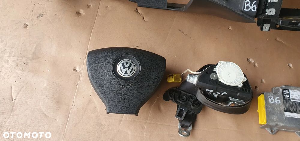 Konsola AIRBAG poduszki sensor VW Passat B6 - 9