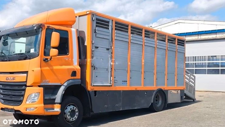 DAF CF 400 Menke Einstock | Transport zwierząt jednopoziomowy  | 2 kratownice do bydła| Retarder | Euro 6 - 2