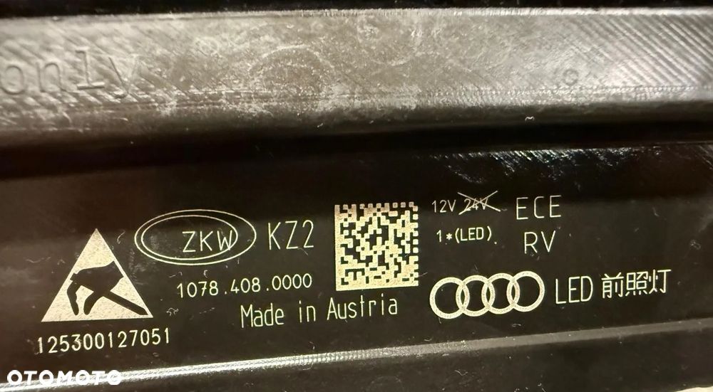 Audi Q8 SQ8 RSQ8 4M8941036 Lampa przód przednia prawa MATRIX 4M8.941.036 - 8