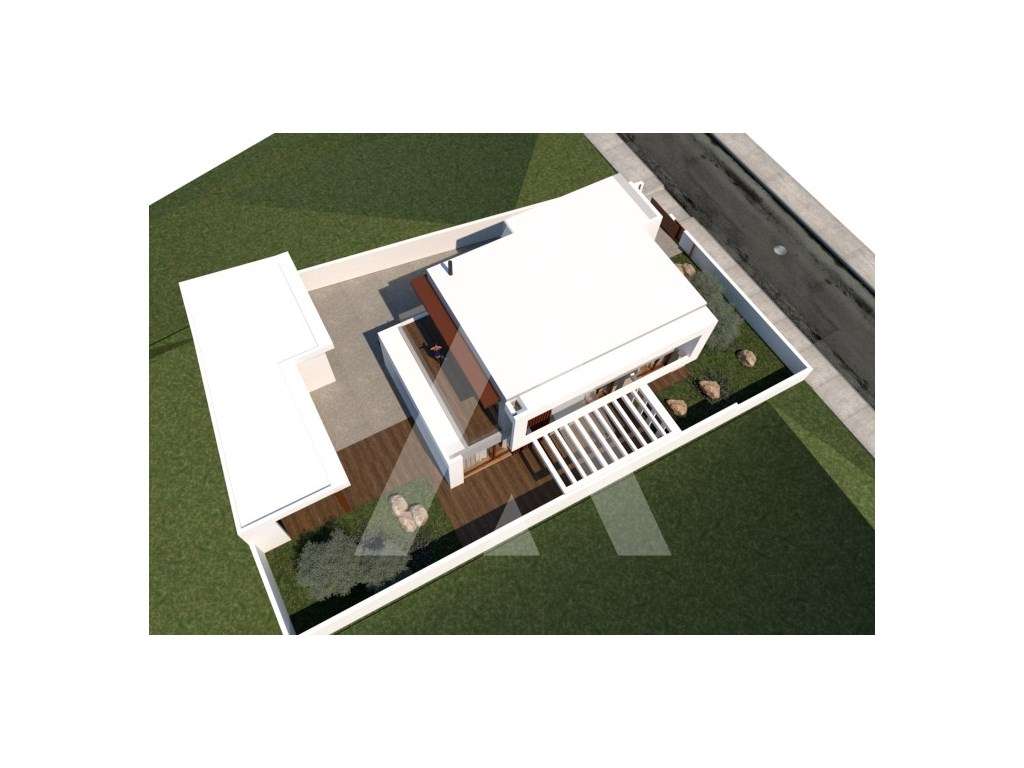 Moradia T4 de arquitetura moderna em projeto, a poucos minutos do c... - Grande imagem: 3/9