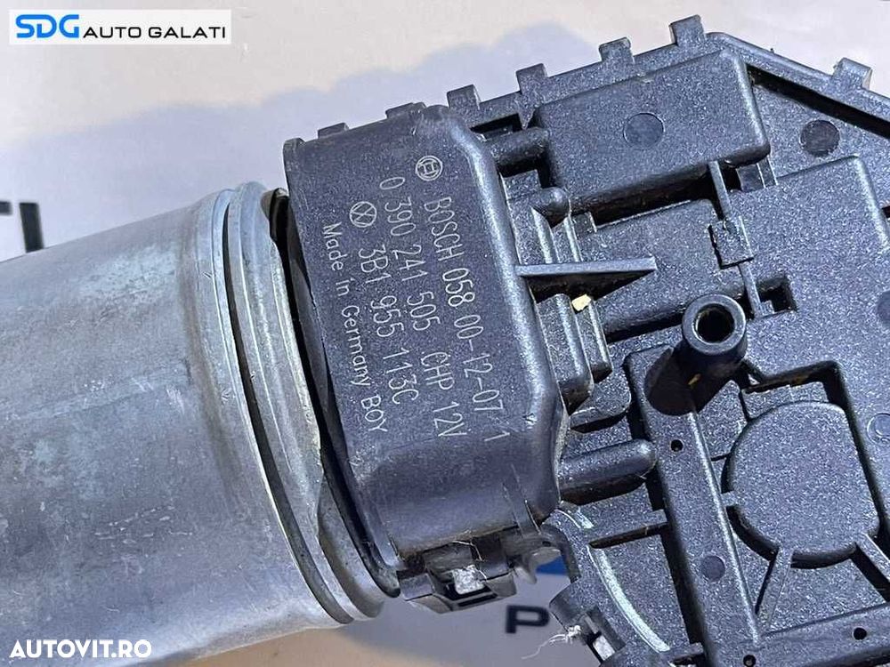Motoras Brat Brate Stergator Stergatoare Parbriz VW Passat B5.5 2001 - 2005 Cod 3B1955113C 0390241505 - 5