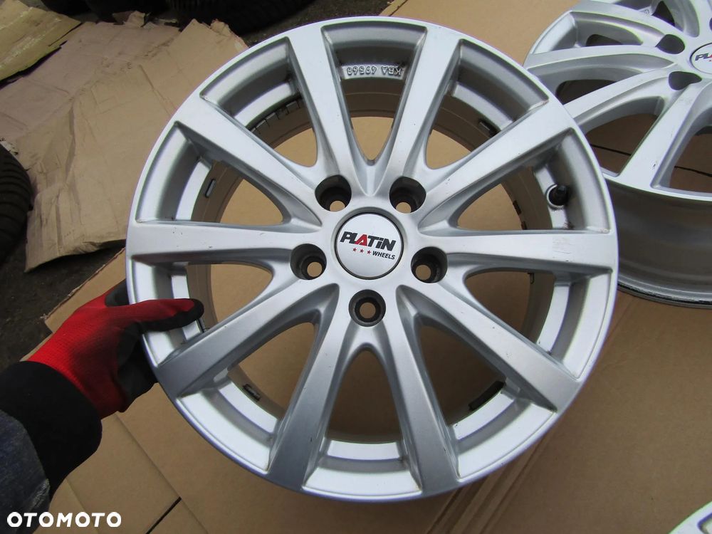 4x Felgi 16 VW Caddy T4 Jetta Touran Golf V VI Passat B5 B6 B7 B8 Skoda Octavia II Seat Leon 6,5 j 5x112 ET42 - 15