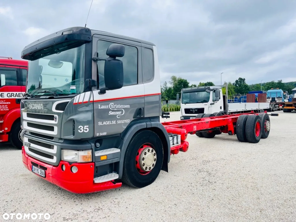 Scania Scania P R 270 6x2 oś skrętna podwieszana / podwozie / rama do zabudowy / - 3