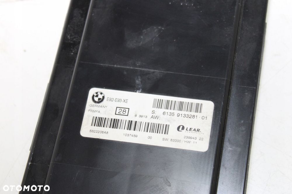 MODUŁ STEROWNIK ŚWIATEŁ BMW E90 E91 E92 9133281 - 4