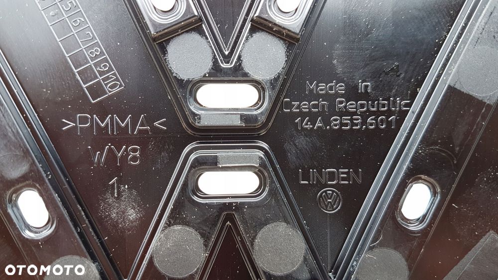 emblemat znaczek logo zderzaka przód vw id7 id.7 14a853601 - 9