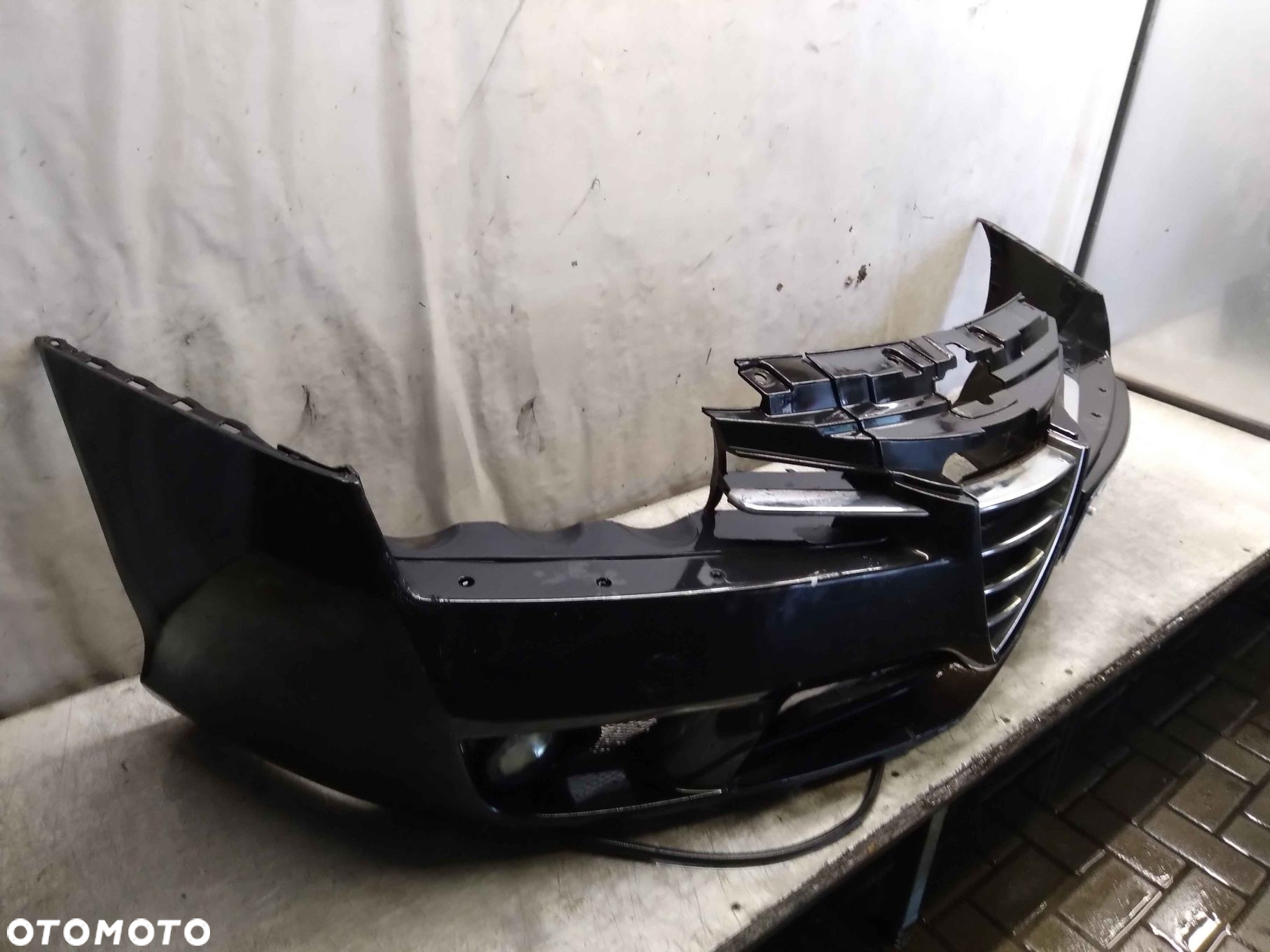 ^ ZDERZAK PRZÓD PRZEDNI ALFA ROMEO BRERA 876/B CZARNY SPRYSKIWACZE LAMP XENON HALOGENY - 3