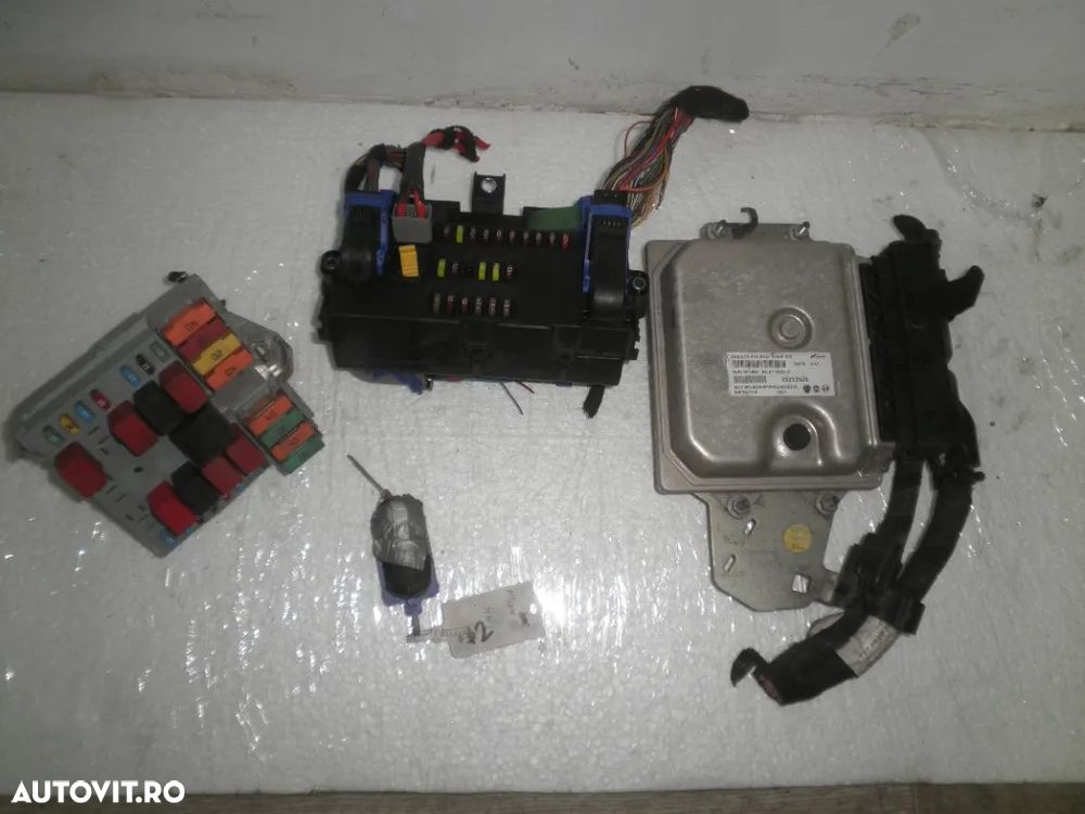 Kit pornire / ECU Fiat Ducato 2.3 JTD 55253528 1371887080 1367661080