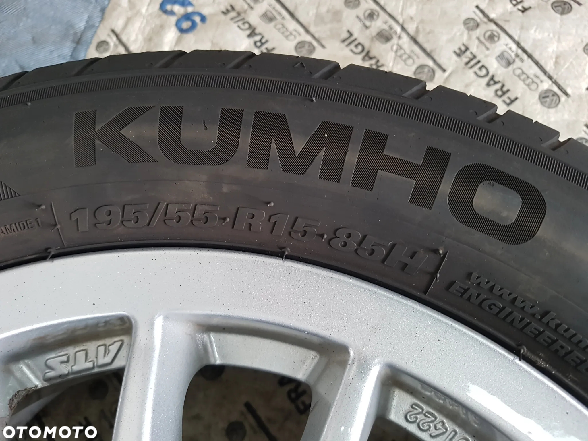 KOŁA SEAT IBIZA WV POLO SKODA FABIA  5X100  195/55R15 6JX15 ET38 - 8