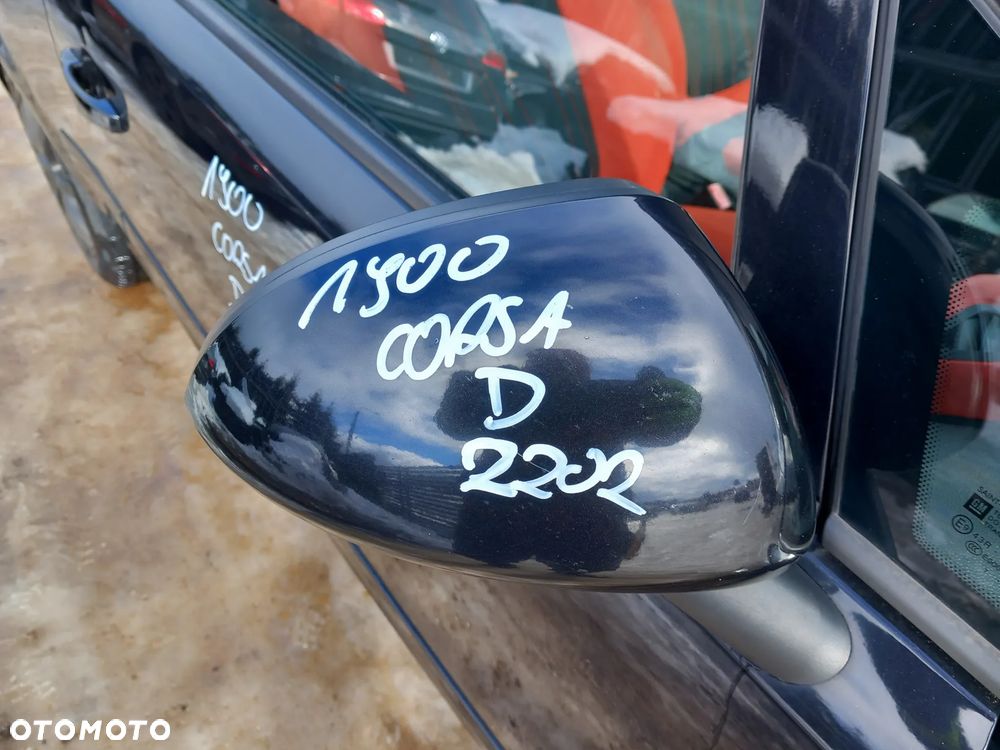 OPEL CORSA D LUSTERKO PRAWE PRZEDNIE PRAWY PRZÓD KOLOR: Z20R - 2
