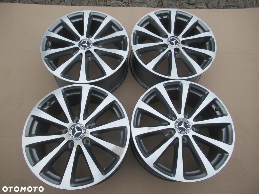 ALUFELGI 4szt MERCEDES GLA,GLB A-KLASA,B-KLASA,C-KLASA ,E-KLASA ,VITO, TPSM - 1