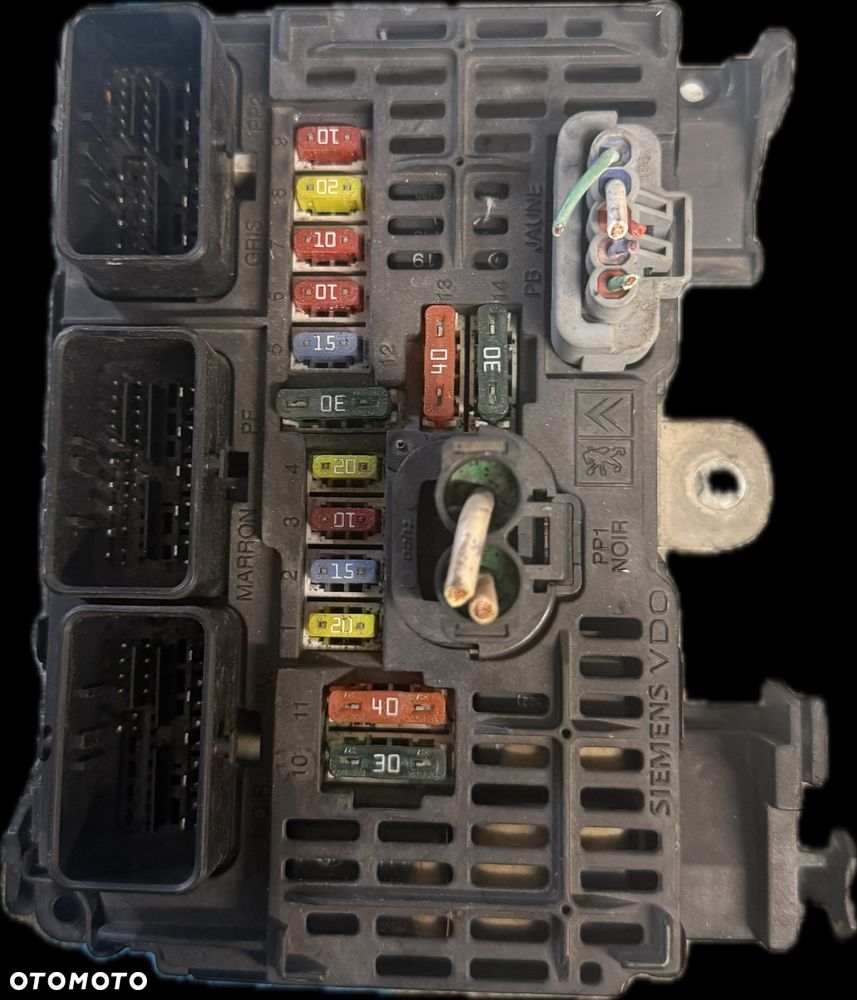 Moduł Komfortu Citroen Peugeot BSM 9661682980 - 1