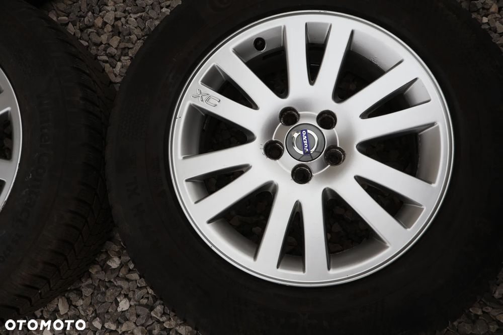 VOLVO XC90 I 03-14R KOŁA ZIMOWE 17" 5X108 OPONY CONTINENTAL 2023R FELGI ALIMINIOWE ORYGINAŁ 235 65 17 - 5