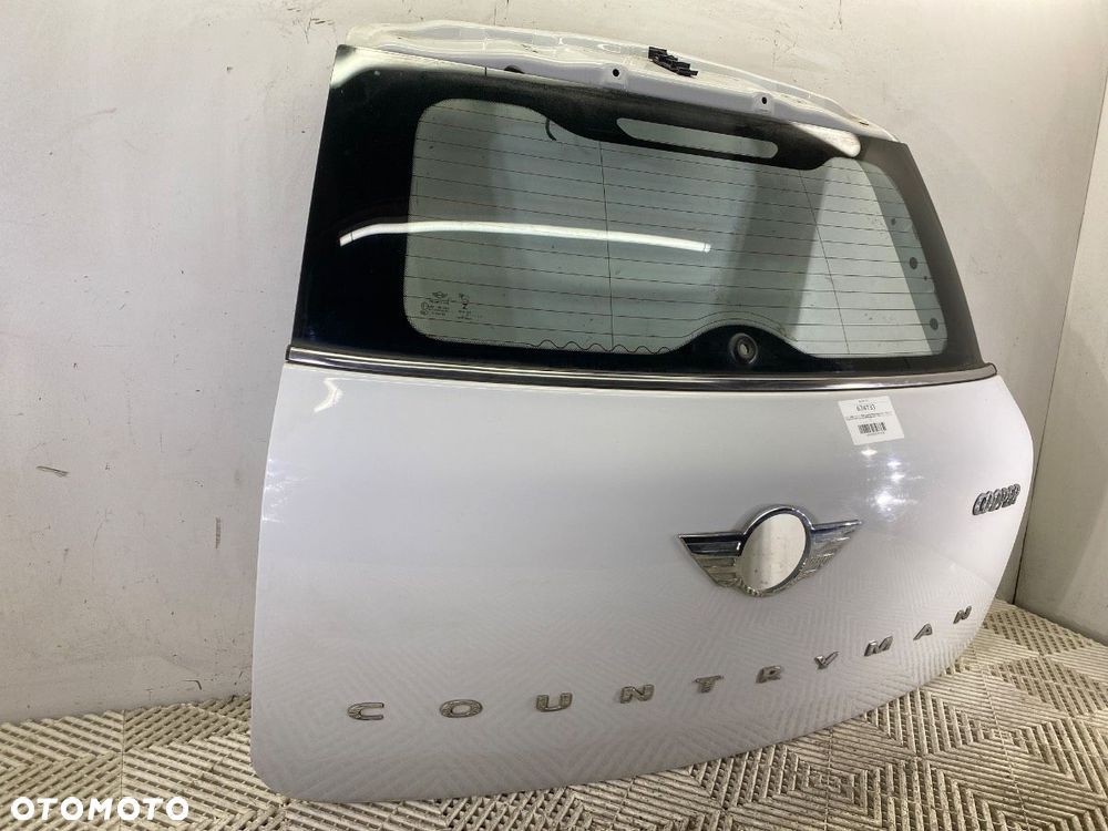 KLAPA TYŁ  MINI MINI COUNTRYMAN (R60) 2010 - 2016 Cooper 90 kW [122 KM] benzyna 2010 - 2016 - 4
