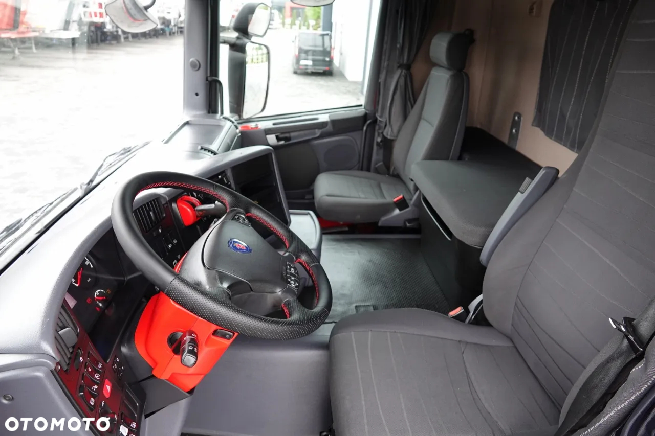 Scania G 360 / 6X2 / LAWETA / POMOC DROGOWA / OŚ SKRĘTNA I PODNOSZONA / NAJAZDY HYDRAULICZNE / WCIĄGARKA / SPROWADZONY - 28