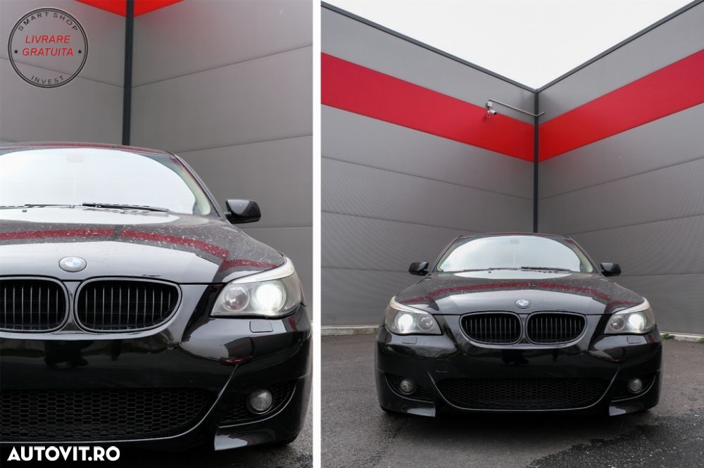 Bara Fata BMW Seria 5 E60 E61 Sedan Touring (2003-2010) M5 Look- livrare gratuita - 10