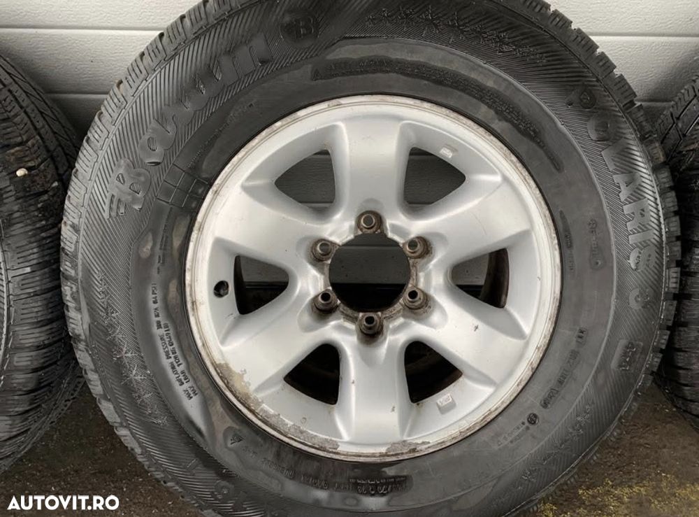 Jante roți R16 Prindere distanță între prezoane  (PCD): 6x139.7.  Gaură Centrală (CB): 110 mm Compatibile j120 toyota land cruiser Nissan patrol etc - 7