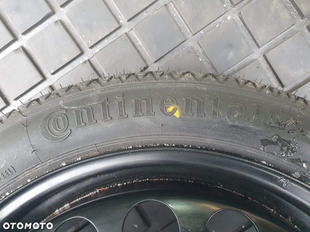 OPEL SAAB FIAT ORYGINALNE KOŁO DOJAZDOWE R16 5x110 ZAPASOWE DOJAZDÓWKA 16" 2160132 CONTINENTAL 115/70R16 CROMA II - 17