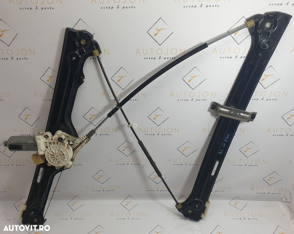 Macara cu motoras geam usa dreapta fata BMW X5 II E70 2006 - 2013 3.0 d M57 D30 (306D3) 7137020S - 1