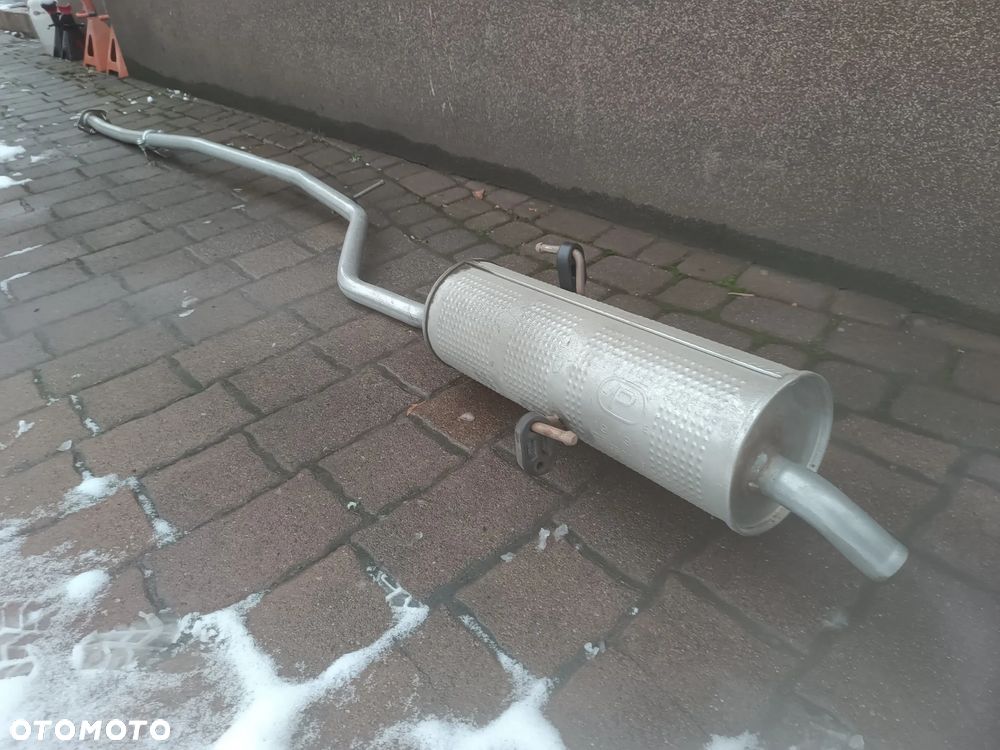 Peugeot 206 1.4 benzyna - Wydech Kompletny Rura Wydechowa Tłumik Końcowy POLMO 19191
