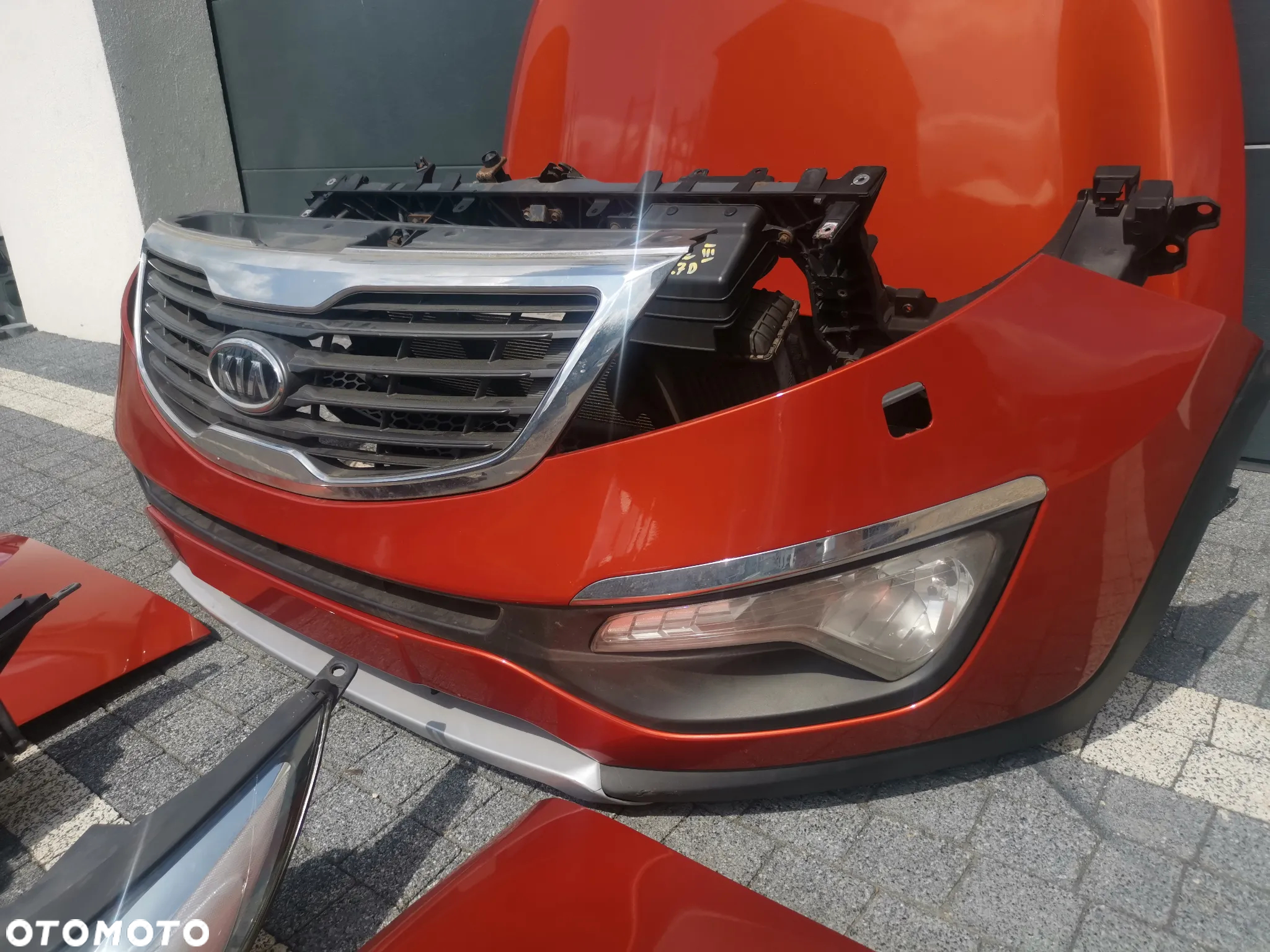 Kia Sportage 3 Maska Zderzak Przód Kompletny Kolor DM - 6