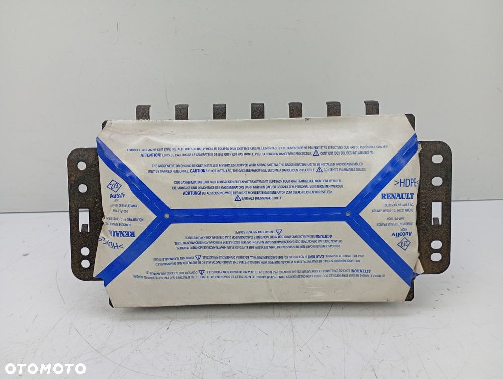 poduszka pasażera airbag opel vivaro A trafic II primastar 8200727514 93860726 - 1