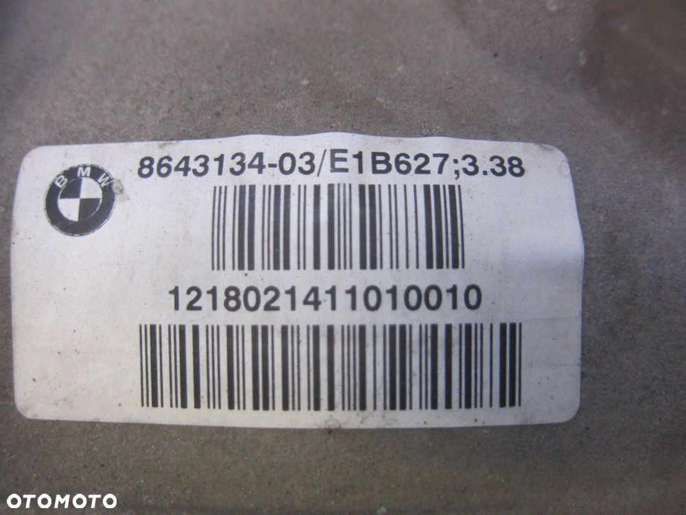BMW X3 G01 B46 X4 G02 MOST TYLNY DYFER DYFERENCJAŁ 8643134 33108686219 3.38 - 8