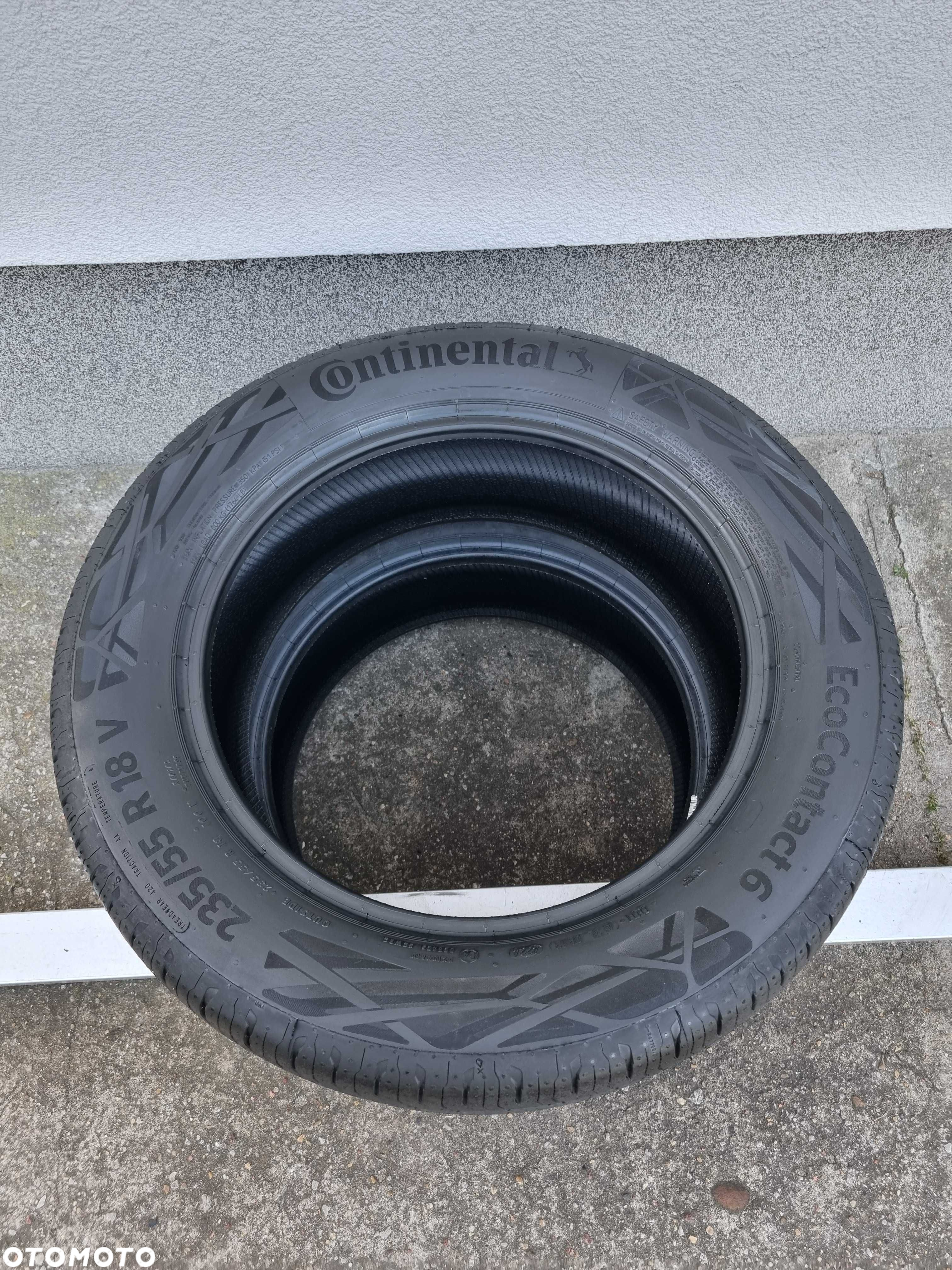 Opony letnie CONTINENTAL EcoContact 6 235/55 R18 DOT 2024 NOWE P314 - 4