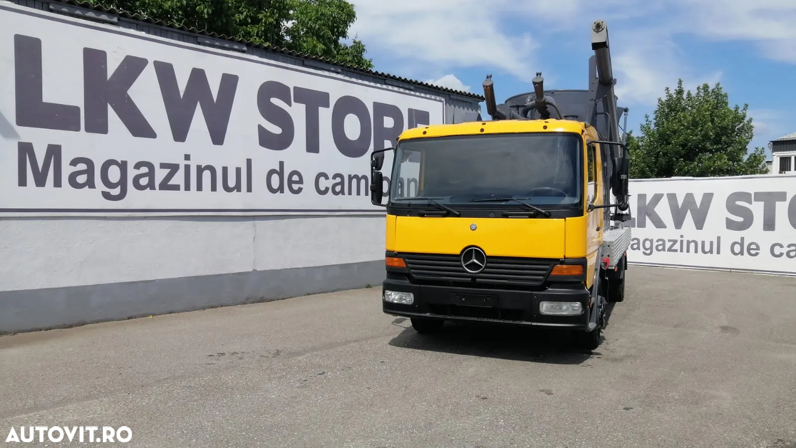 Mercedes-Benz Atego & Gmelin FNC Mobil / Animal Feed Mill and Mixer/Tierfutter Mahl und Mischanlage - 4