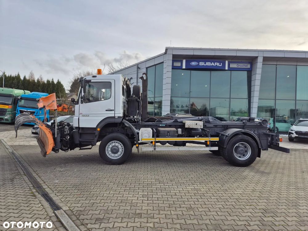 Mercedes-Benz Axor 18.33 4X4 / HAKOWIEC / PŁUG ŚNIEŻNY / SCHMIDT / BLOKADY MOSTÓW / ODRESTAUROWANY / SERWISOWANY / 1 WŁ. / UDT I TRANSPORT MOŻLIWY - 14
