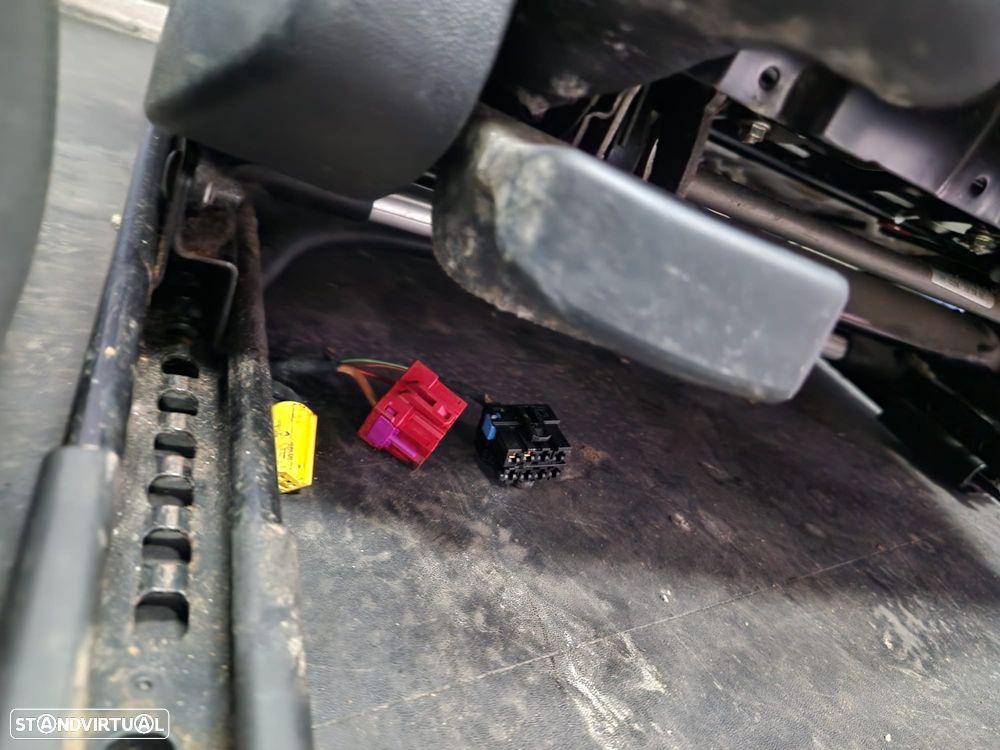 Jogo de bancos usados AUDI A4 B7 S-LINE CARRINHA PELE PRETOS AQUECIDOS - 11