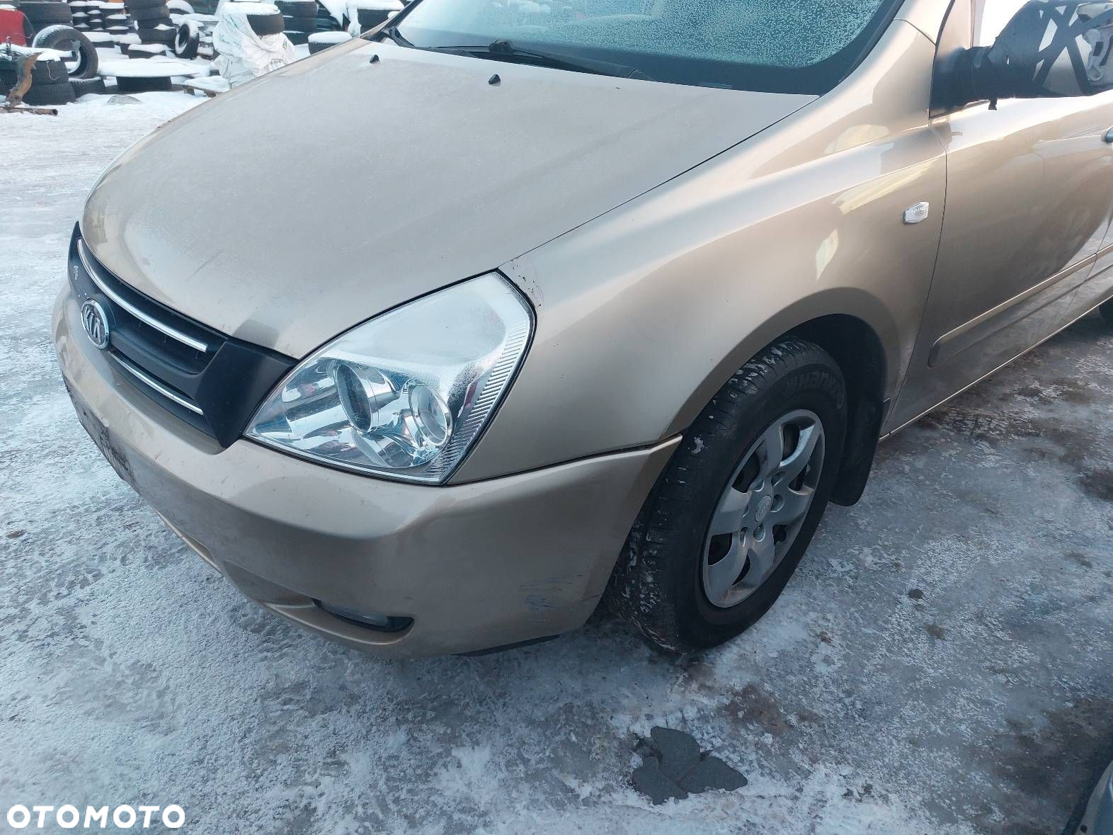 KOMPLETNY PRZÓD MASKA ZDERZAK BŁOTNIK KIA CARNIVAL II J9 - 8