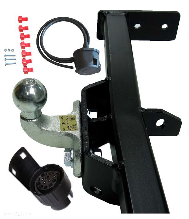 KOMPLETNY HAK+WIĄZKA 7PIN + GNIAZDO  HONDA CRV 2II 2002-2007 CR-V - 4