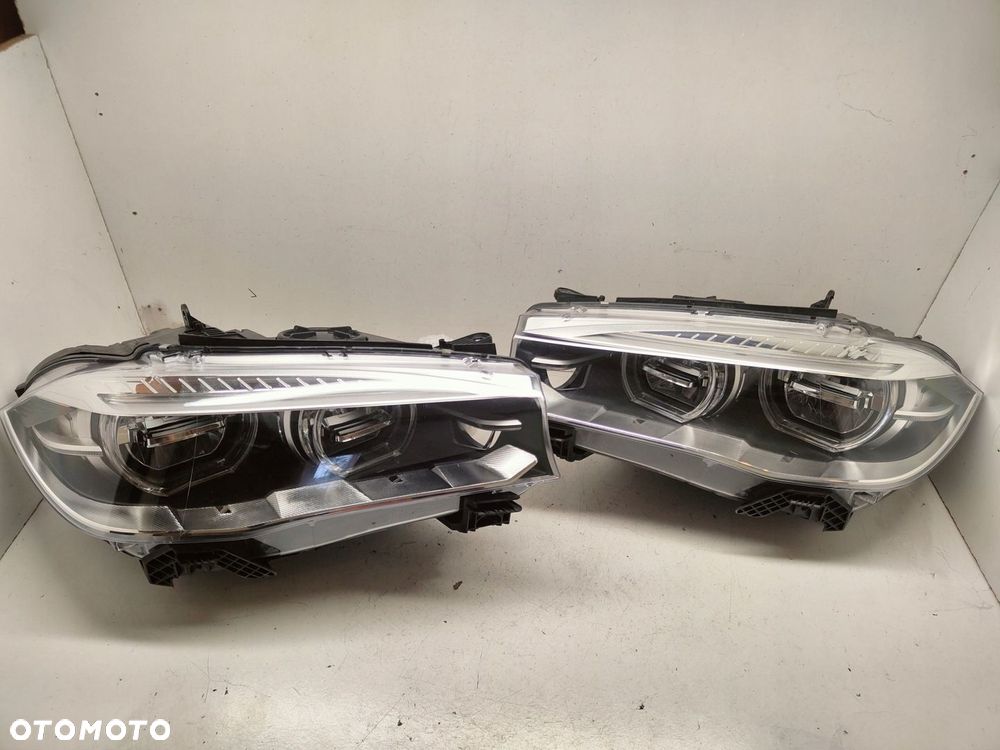 BMW X5 F15 F16 ADAPTIVE LED KOMPLET LAMP PRZEDNICH 7214851, 7471348 - 1