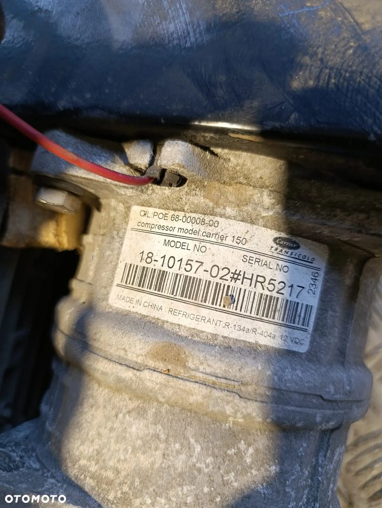SPRĘŻARKA Kompresor KLIMATYZACJI DO CHŁODNI Carrier 18-10157-02 - 2