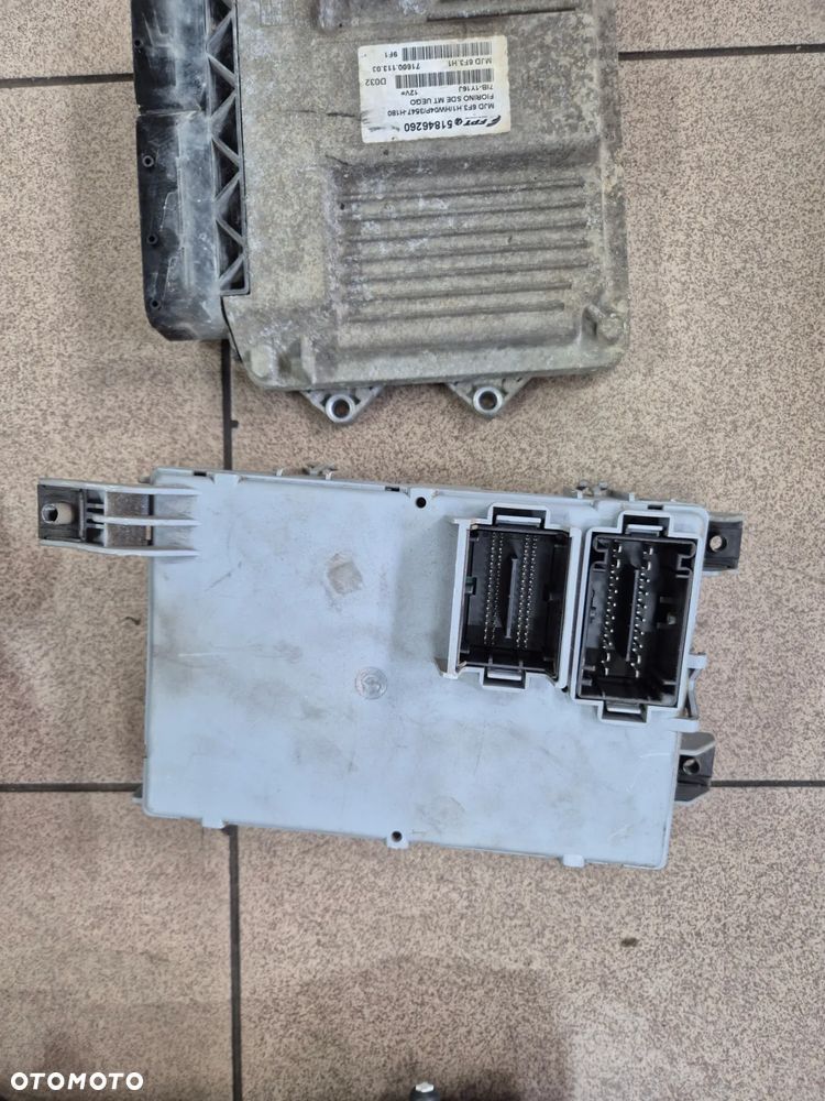 ZESTAW STARTOWY KOMPUTER BSI STACYJKA LICZNIK FIORINO IV NEMO BIPPER 1.3 MJ 08r.+ EURO 4 - 5