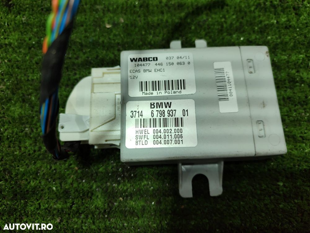 MODUL CONTROL ZGW + MODUL SUSPENSIE SPATE BMW SERIA 5 F10 F11 520D SE TOURING 2.0 DIESEL 2011 COD OEM 61359247398 / 9247398 / 37146798937 / 6798937 / BREAK 2010-2017 - 8