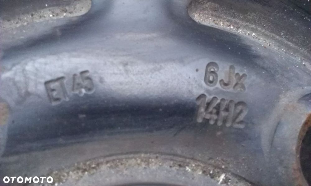 14” - Felgi 4x100 , r14 cali - VW Skoda Seat UP Citigo Ibiza felicia - ORYGINAŁ Volkswagen Polo Lupo - Koło Rezerwowe Zapasowe Dojazdówka - 6